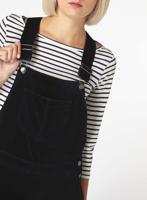 Blue Cord Dungarees